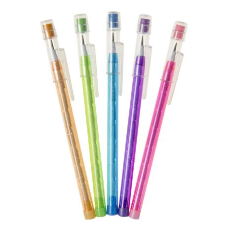 Push-up pencils with eraser (50 pcs)